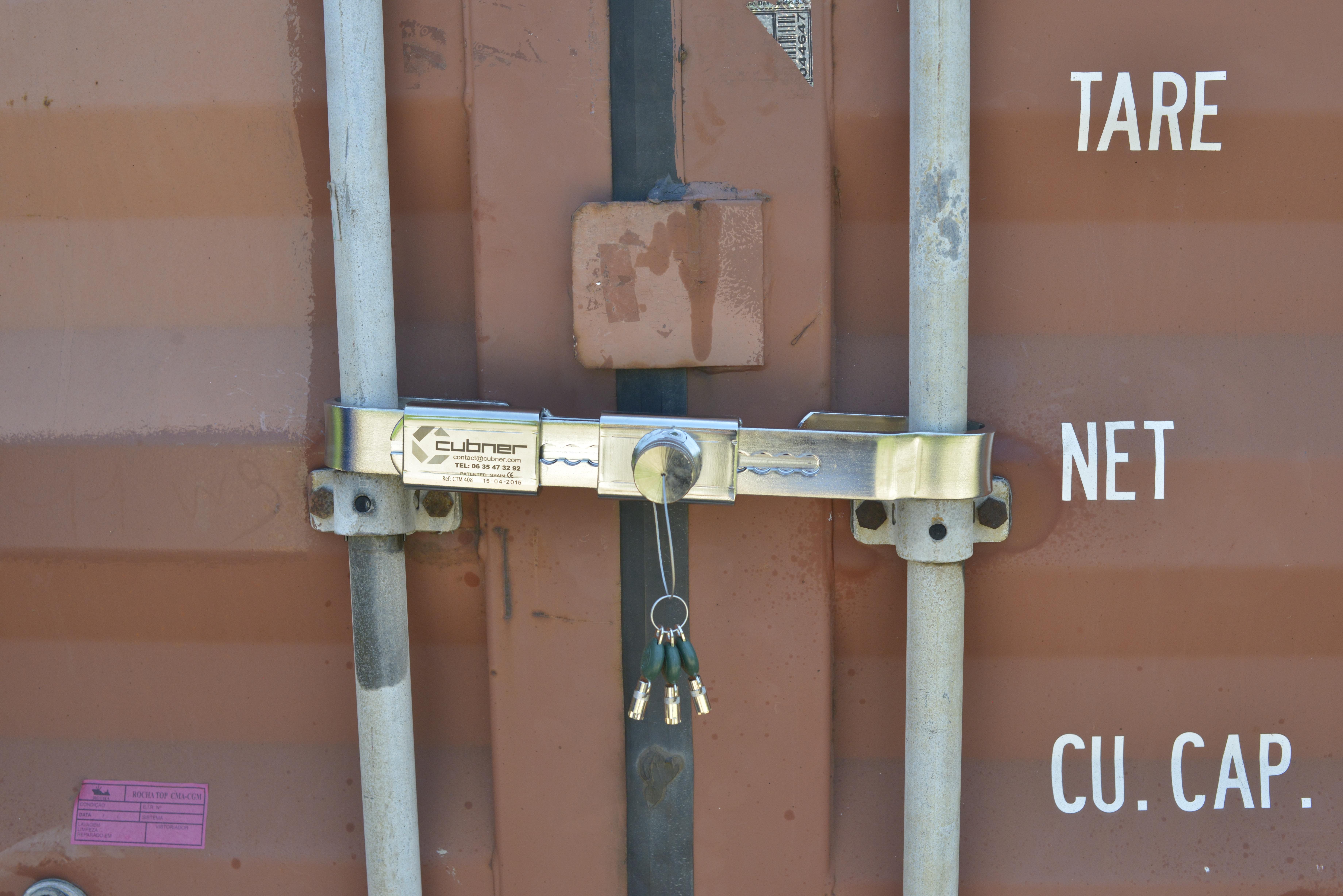 Cadenas pour container maritime - barlock - cubner_0