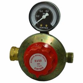 DRP - Détendeur de gaz réglable propane - Gurtner - avec manomètre - 12 kg/h - 12610.07_0