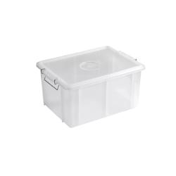 Giganplast Boîte avec couvercle 62x40x31 cm - transparent 8053632011403_0