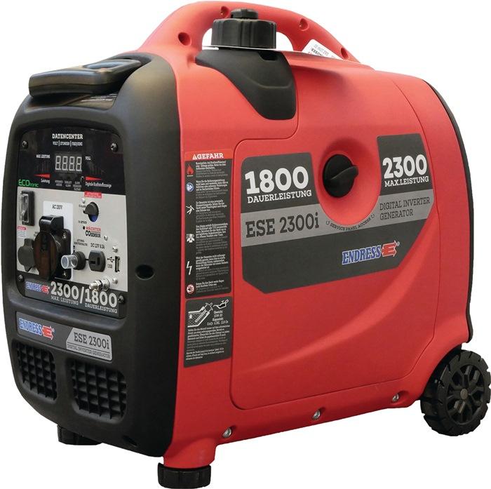 Groupe électrogène portable ESE 2300 i 1,8 kVA - 1,8 kW - Essence - Technologie invertisseur - ENDRESS_0