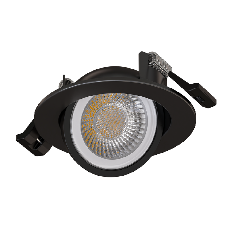 LECCO Noir Spot encastré 6W, 606-663Lm, dimmable, CCT 2700-3000-4000K - S0280690D - SOLUM_0
