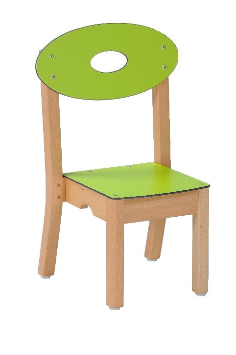 LOT DE 4 CHAISES ZÉBULON TAILLE 00, COLORIS PAMPLEMOUSSE_0