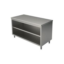 Meuble Bax en Inox sans Dosseret   Gamme 700          1200x700 x700x850mm VIRTUS GROUP - gris 0698142260095_0