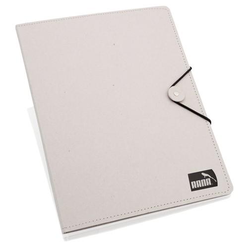 Porte-documents publicitaire Vimaz - carton recyclé avec bloc de 20 feuilles_0
