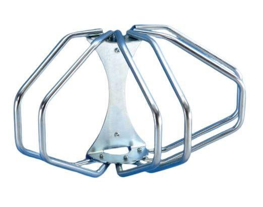 Range vélos - Tube Ø16mm - Rangement des vélos sur 120° - Réglable en angle_0