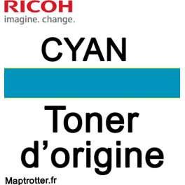 RICOH - 841551 - 842039 - TONER - CYAN - PRODUIT D'ORIGINE - TYPE MPC400E - 10 000 PAGES