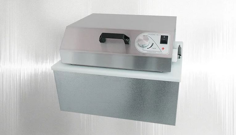 Sécheur à air pulsé Cyclonic GS17-T - Modèle de table 17L - Cuve en inox - Gamasonic_0