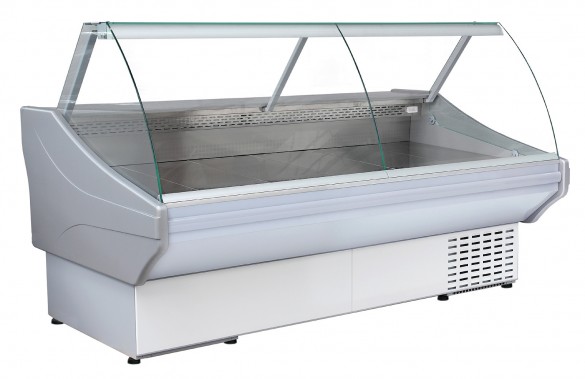 Vitrine réfrigérée de charcuterie Super Jeta - Froid ventilé - Température +2°C à +4°C - Avec réserve réfrigérée_0