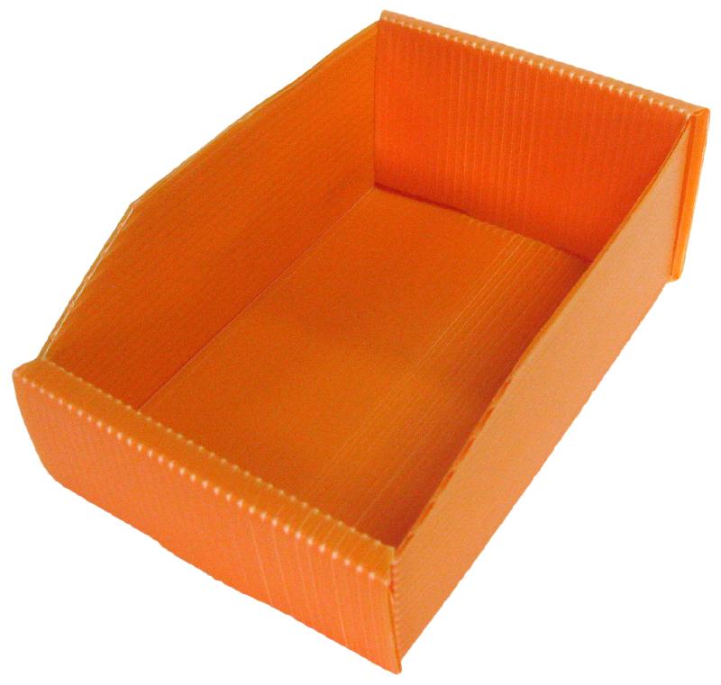 Bac plastique 1.5 litres isybox orange_0