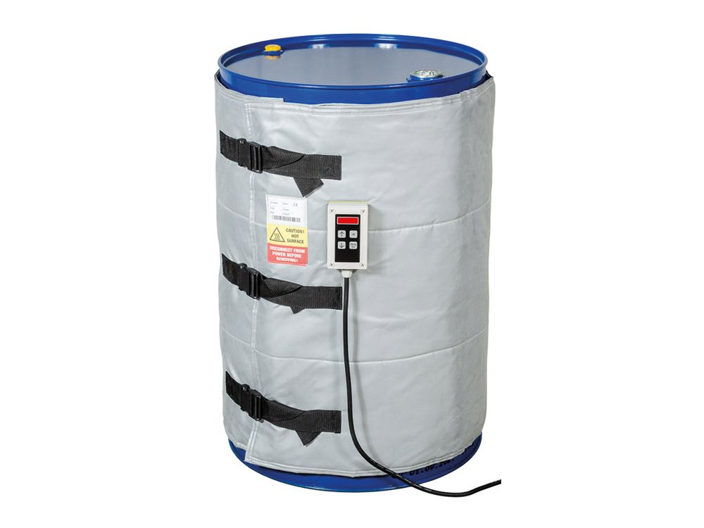 Couverture chauffante pour fût de 200-220 L - Puissance 1200 W - De 0°C à 200°C_0