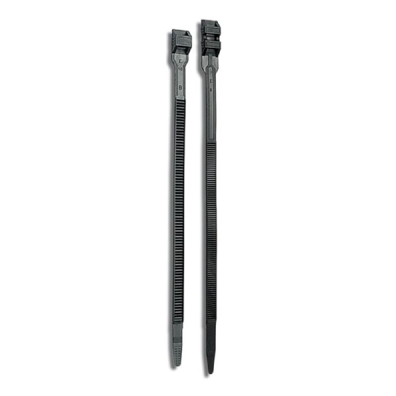 DEGOMETAL - Colliers d'installation tête simple 40mm - Technopolymère - Lot de 100 pcs - 566D9001801_0