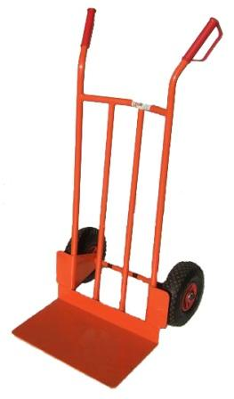 Diable acier - capacité 250kg - HT1115L - largeur 560mm - bavette 400mm - roues diamètre 250mm - marque TOPCAR_0