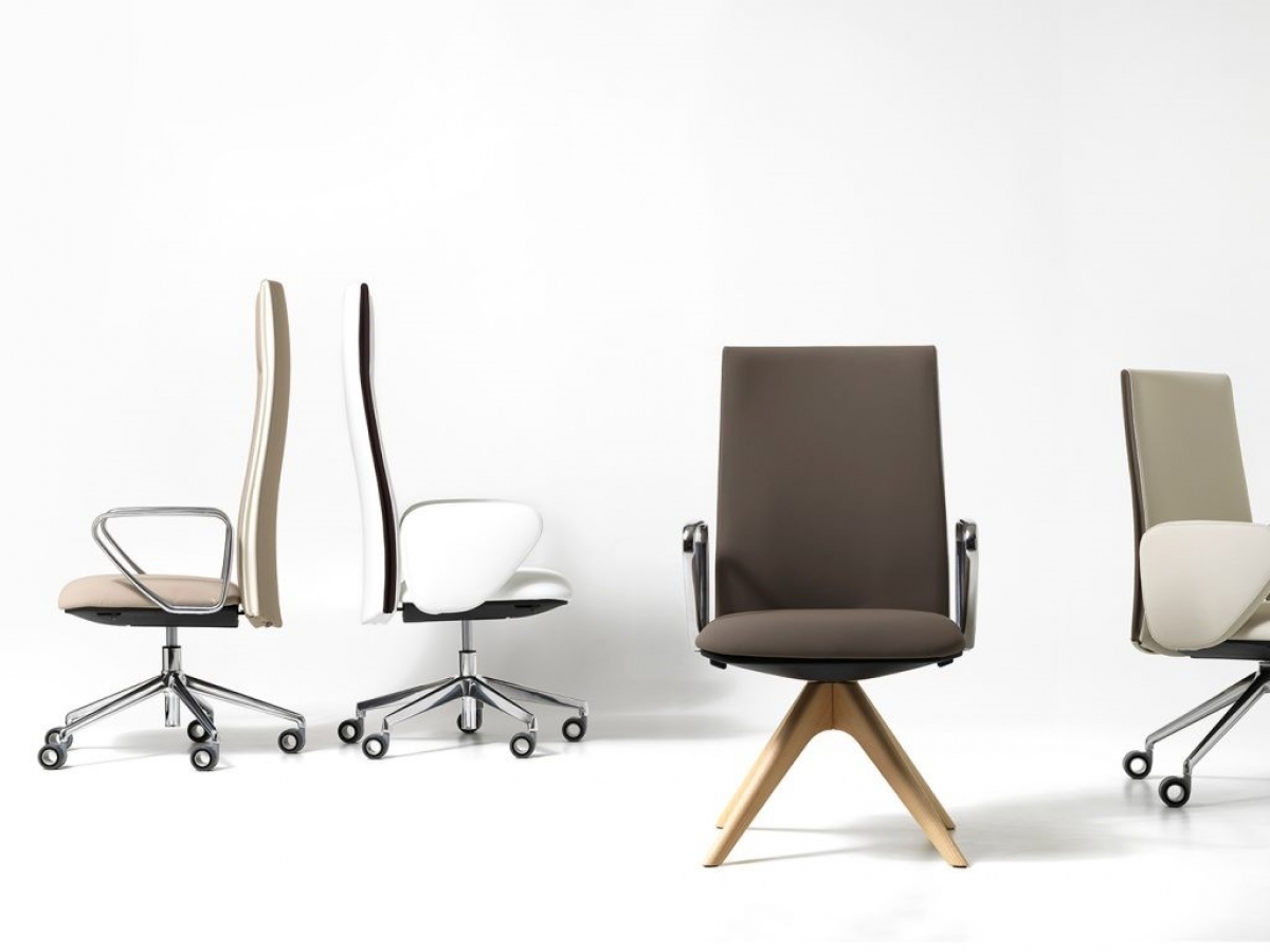 Fauteuil de direction polyvalent, parfait pour les bureaux de direction, salles de réunion et de conférence - VELVET_0