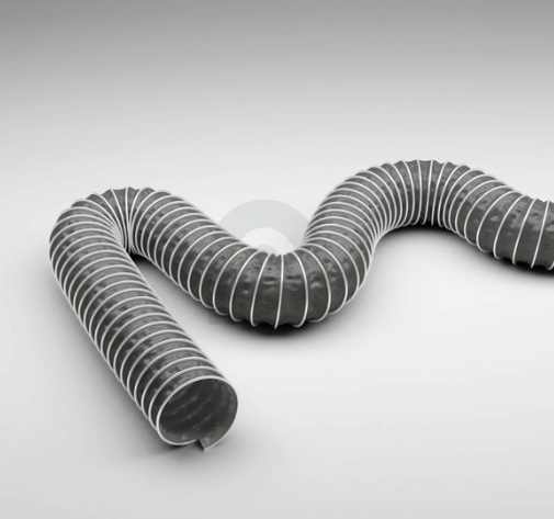 Gaine spéciale pour l'aspiration des fumées de soudage réalisée à partir de tissu de verre enduit PVC - Master-Clip SPARK_0