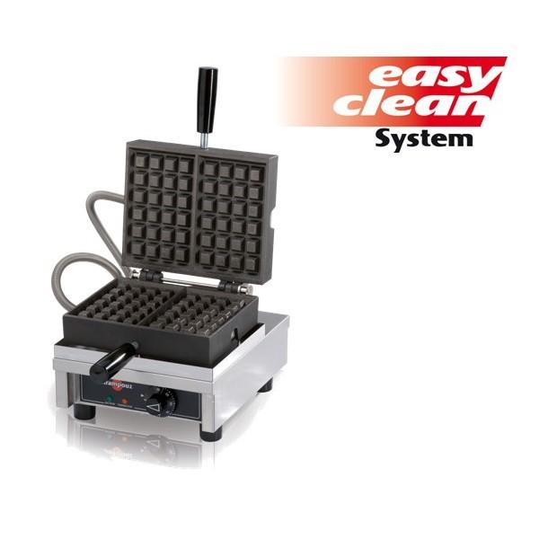 Gaufrier électrique professionnel 4 x 7 Liège - WECAHC - 1800W, capacité 2 gaufres_0