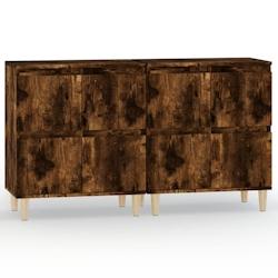 Helloshop26 - Buffet bahut commode armoire meuble de rangement organisateur cuisine salle de séjour salons lot de 2 60 x 35 x 70 cm 02_0036744 - 3000_0