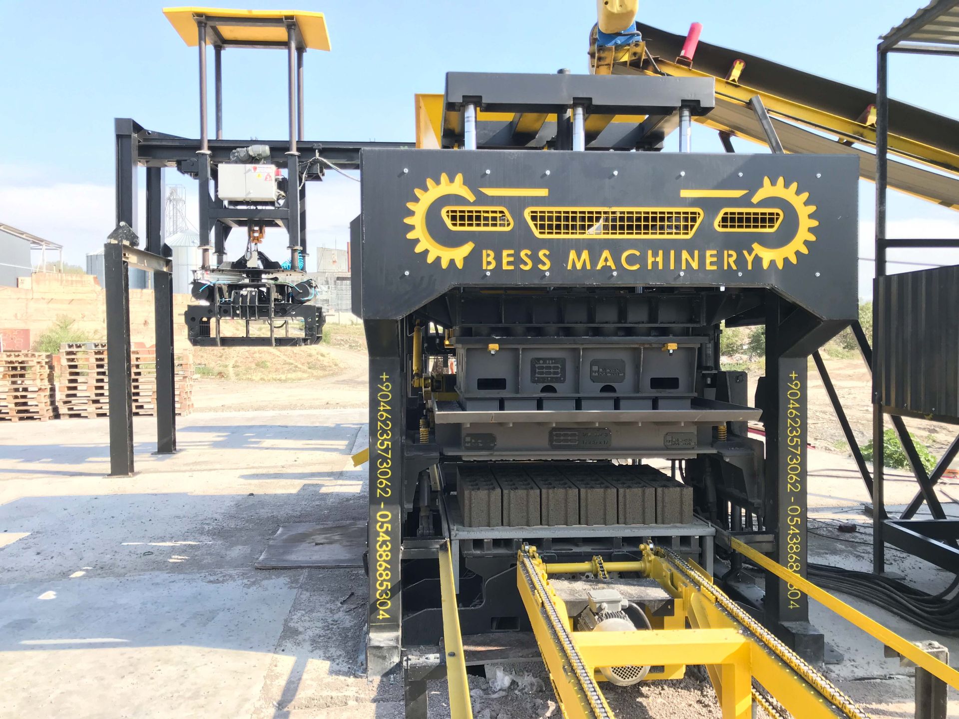 Machine à briquettes automatique PRS-1200 - Capacité 12000 briquettes en 8h - BEYAZLI GROUP_0