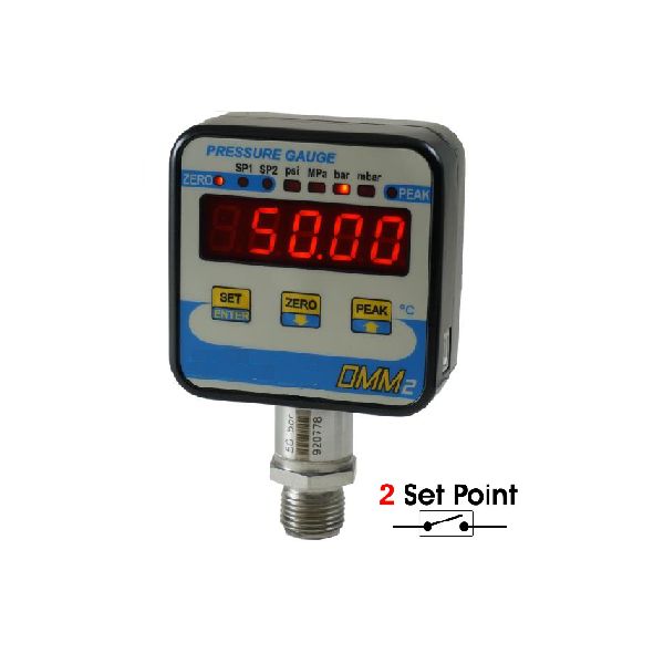 SM-DMM2 - Manomètre numérique Sensel Measurement - 1 à 2500 bar avec sorties relais configurables_0