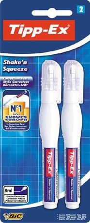 STYLO DE CORRECTION SHAKE'N SQUEEZE (VENDU PAR 2)