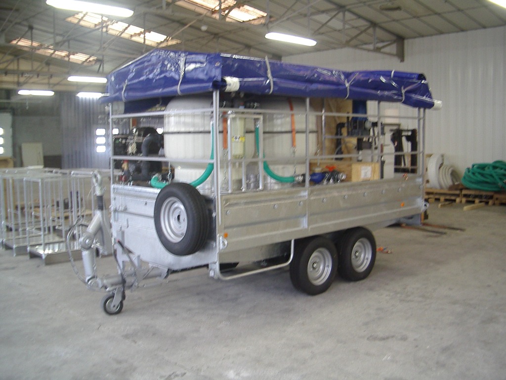 Unité mobile d'urgence humanitaire - Potabilisation d'eau conforme aux normes OMS - Capacité 20 m3/h_0