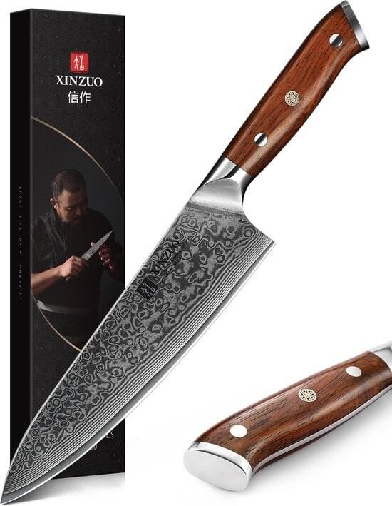 XinZuo - Couteau de chef Damas - Série B13R Yu - multicolore B13R-CS_0