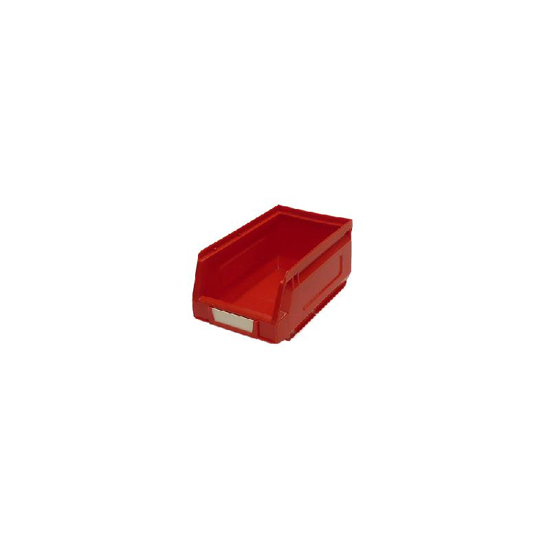 13031028 - Bac à Bec N°2 Rouge - Lot de 24 - Polyéthylène haute densité - 103x165x83 mm_0