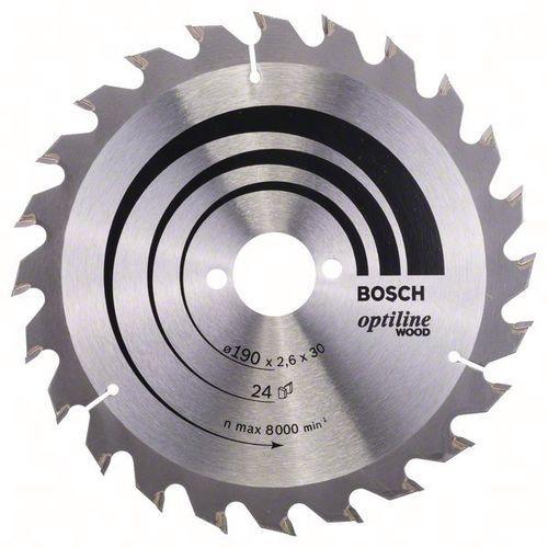 BOSCH 1 OPTILINE WOOD POUR SCIES CIRCULAIRES PORTATIVES