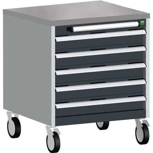 BOTT 1 ARMOIRE À TIROIRS ROULANTE CUBIO SLR-666-5.3 - BOTT