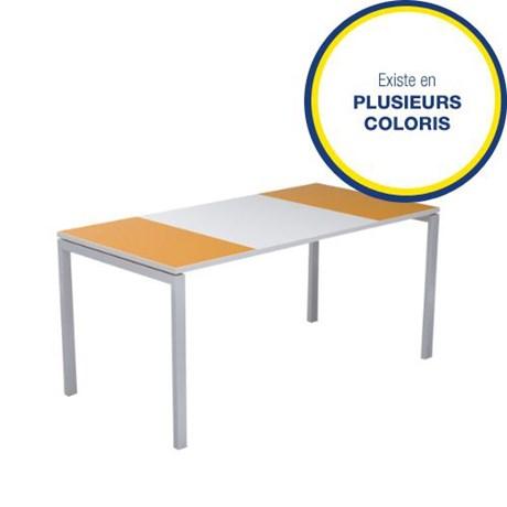 BUREAU BENCH DESIGN SO EASY L. 140 CM (COLORIS AU CHOIX)