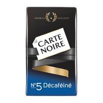 CAFÉ CARTE NOIRE DÉCAFEINÉ MOULU - PAQUET DE 250 GR