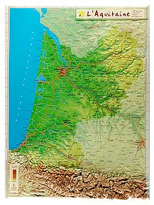 Cartes géographiques - l'aquitaine_0