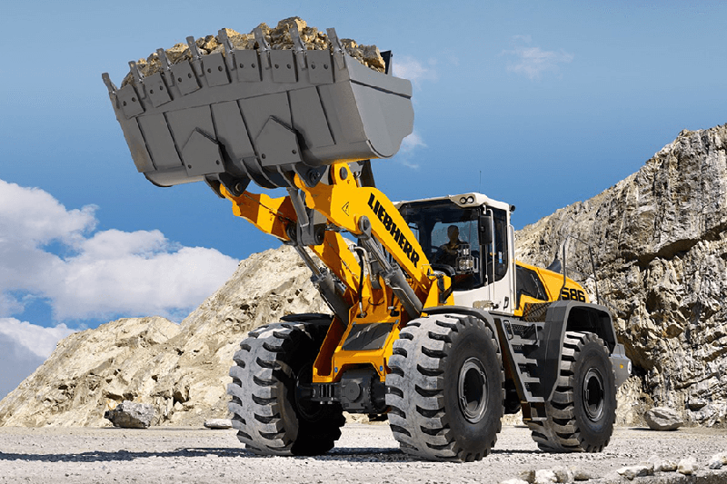 Chargeuse sur pneus Liebherr L 586 XPower - Capacité 5,50 à 8,50 m³ - 260 kW / 354 PS - Poids 32 600 à 33 700 kg_0