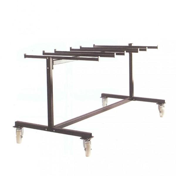 Chariots de stockage pour chaises pliantes - Versions mini et double - Capacité de 30 à 192 chaises - Rolléco_0