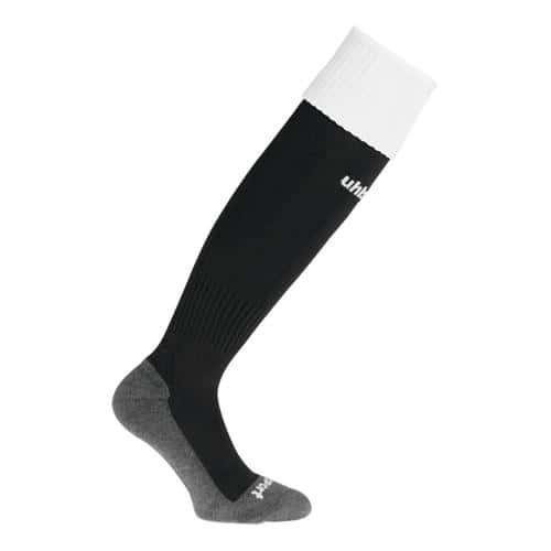 CHAUSSETTES CLUB - UHLSPORT - NOIR/BLANC
