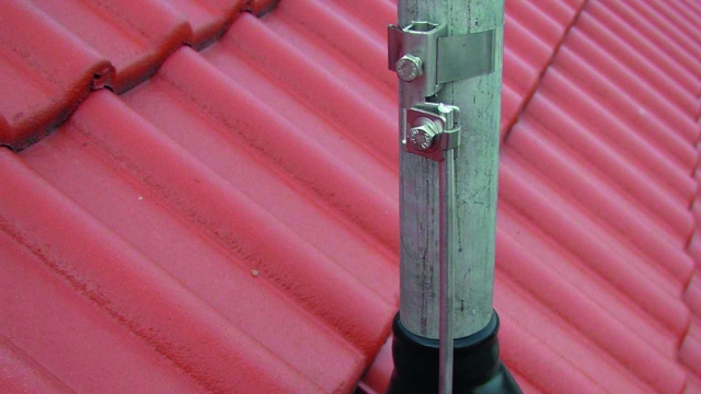 Colliers de serrage pour antennes - dimensions 330 x 25 x 0,3 mm - plage de serrage Ø16-89 mm - inox_0