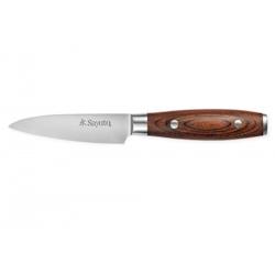 Couteau Sayuto Pakka X50 modèle office 9cm manche riveté - 3760270087312_0