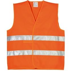 Coverguard - Gilet HV orange double bandes baudrier rétro réfléchissantes YARD classe 2 (Pack de 50) Orange Taille 2XL - XXL orange 3435241702333_0