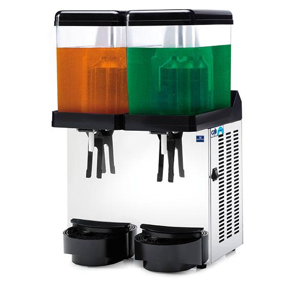 Distributeur de boissons froides professionnel monophasé 2x 12 litres - EAA0012_0
