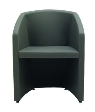 Fauteuil d'accueil Design ALIAS - Offisit - Noir_0