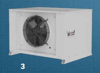 Groupe pour chambre froide fractionnée gaz r452a -5°c -10°c 3279w 2625w pour ta 32 °c - HMM152U_0