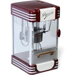 Helloshop26 - Machine à popcorn 200 g 10 min avec casserole en acier inoxydable pour maïs soufflé sucré et salé look rétro années 50 01_0000334_0