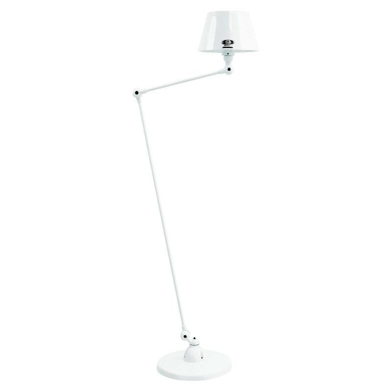 JIELDÉ AICLER AID833 80+30 CM LAMPADAIRE, BLANC
