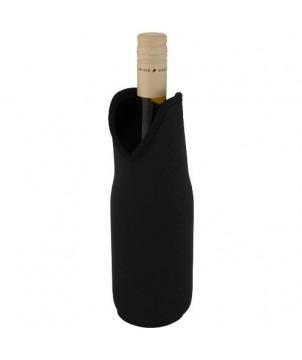 MANCHON NOUN EN NÉOPRÈNE RECYCLÉ POUR BOUTEILLE DE VIN NOIR - GOODIES ÉCOLOGIQUES