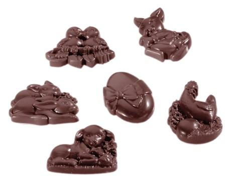 MATFER - PLAQUE 3X6 SUJETS PÂQUES COPOLYESTER - 380142