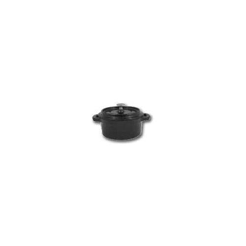 MINI COCOTTE RONDE NOIRE EN FONTE VOGUE PROFESSIONNELLE - Ø 93 MM