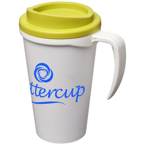 Mug isolant Americano® Grande 350 ml - Double paroi, couvercle à visser et poignée intégrée_0