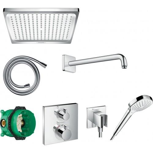 PACK ENCASTRÉ AVEC MITIGEUR THERMOSTATIQUE - CROMETTA E240 HANSGROHE