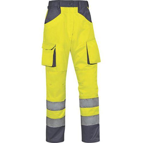 PANTALON DE TRAVAIL HAUTE VISIBILITÉ MACH2 COTON/POLYESTER - DELTA PLUS