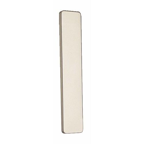 PLAQUE AVEUGLE SANS PERÇAGE POUR PORTE - ALU CHAMPAGNE - RIVIERA VACHETTE