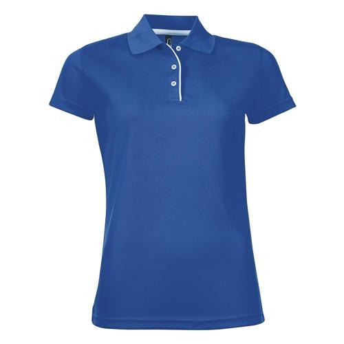 POLO PERSONNALISABLE FEMME ROYAL MULTITECH PES